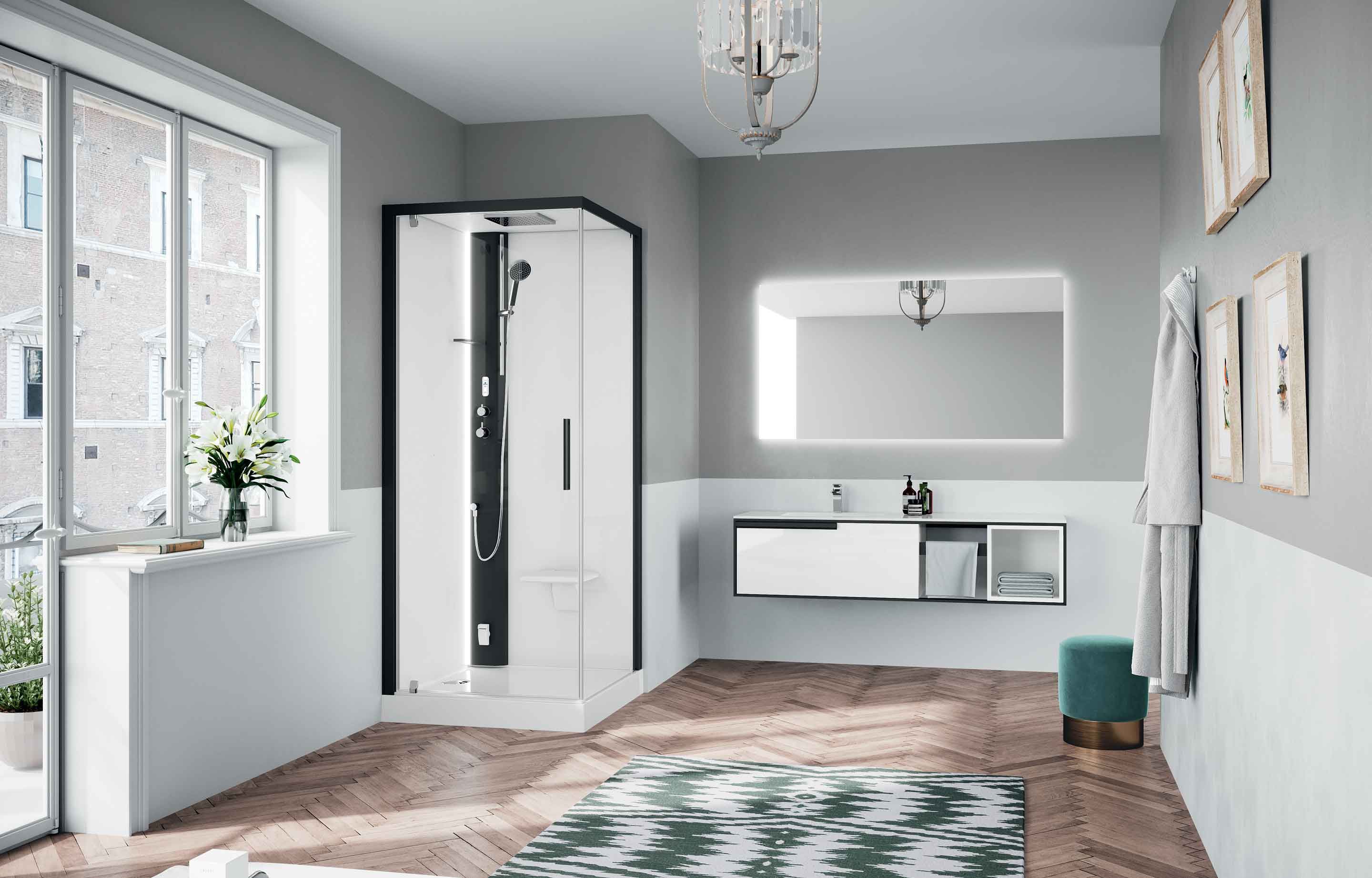 Shower cubicles - Glax 1 G+F