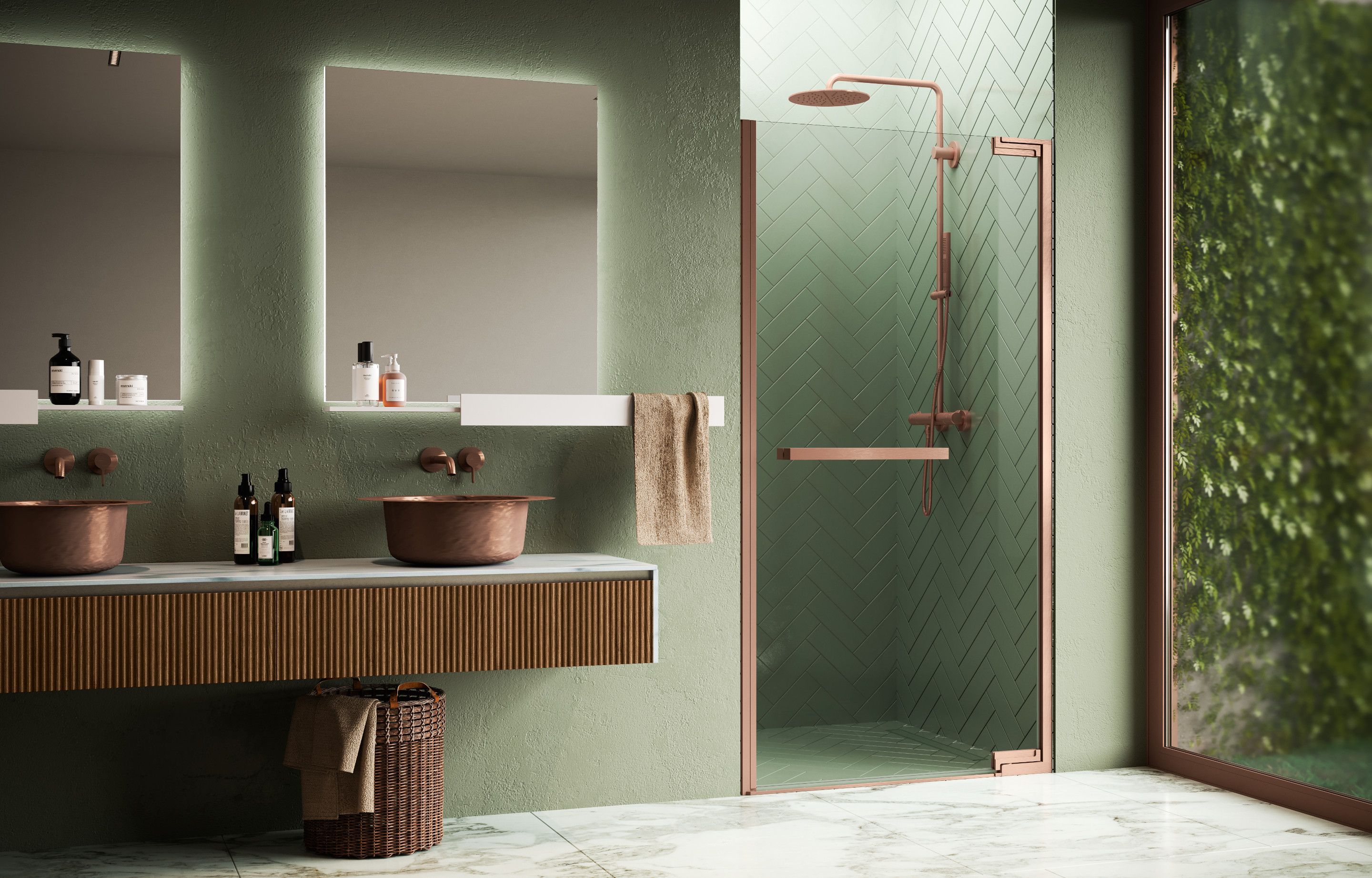 Shower enclosures - N180 1B