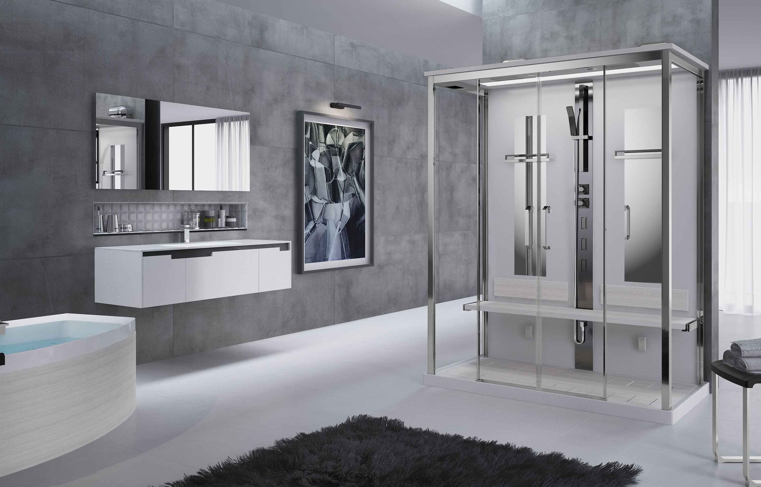 Shower cubicles - nex2a