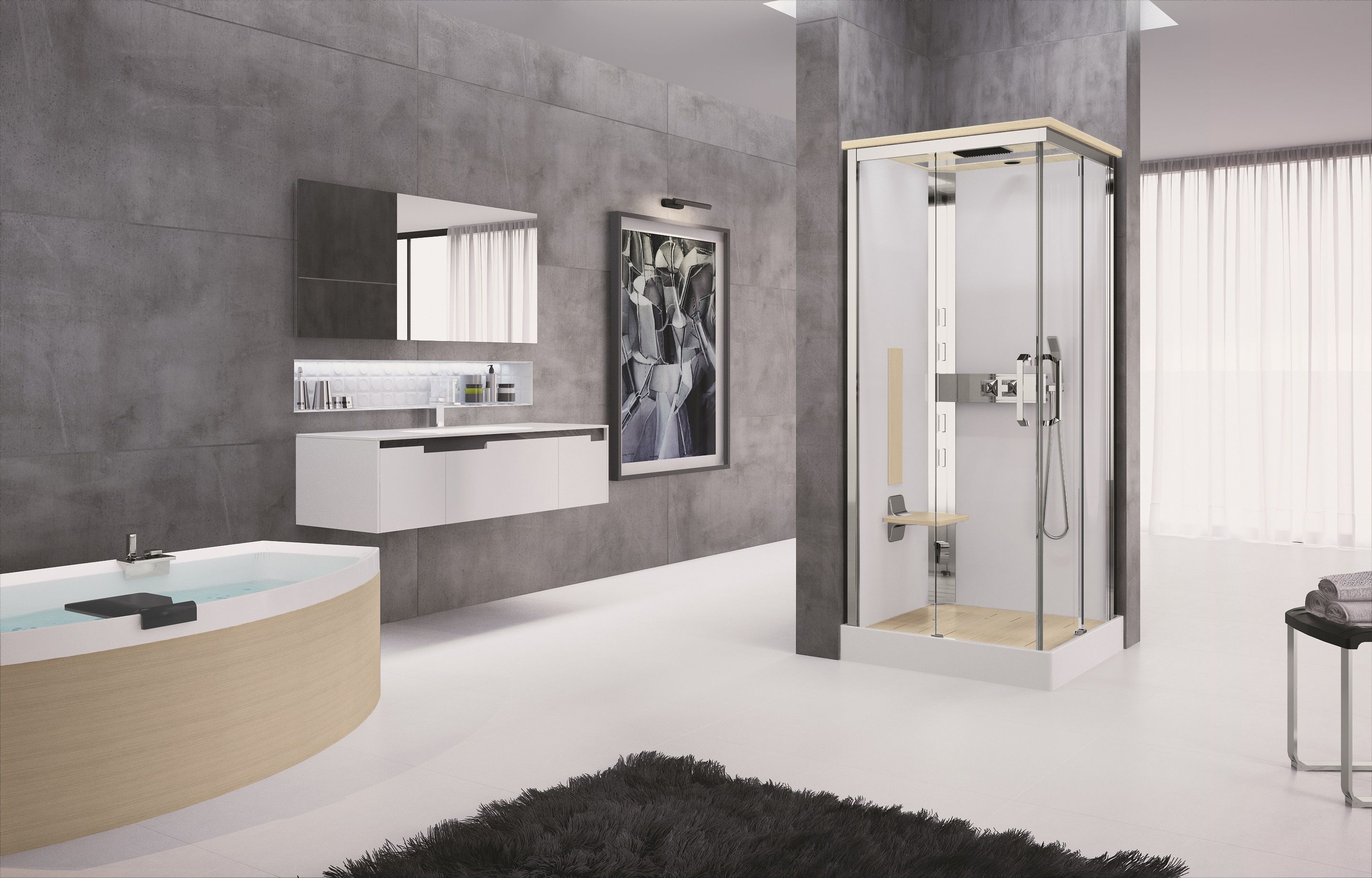 Shower cubicles - nexa90_plus