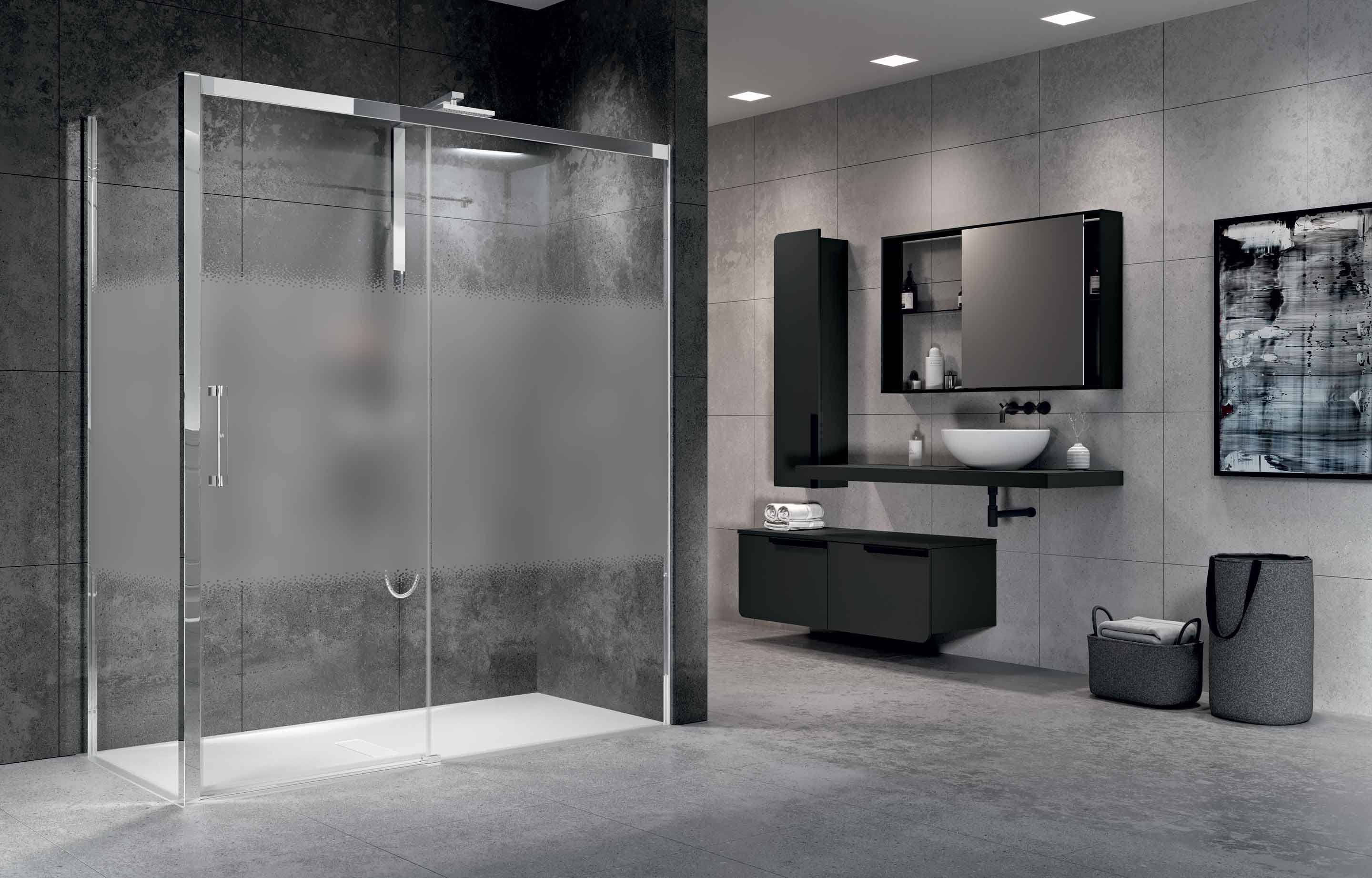 Shower enclosures - Rose Rosse 2P+F
