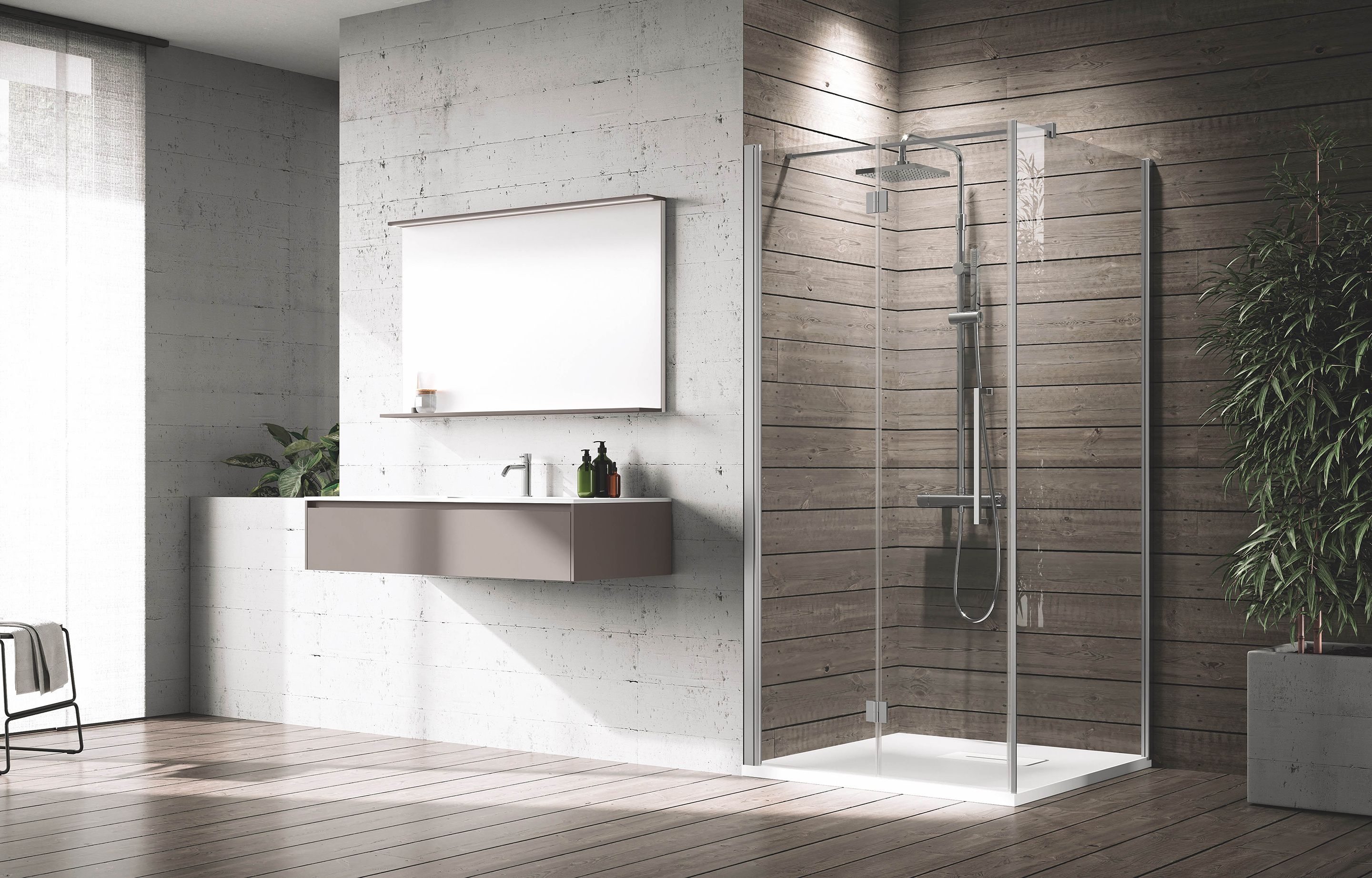 Shower enclosures - Young 2GS+F